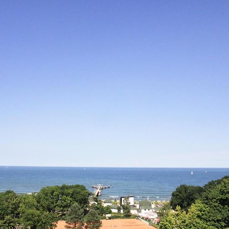 Balkon, Gratis Nutzung Vom Ahoi Erlebnisbad Und Sauna In Sellin - Villa Karola Fewo 09 奥斯特巴德·哥伦 外观 照片