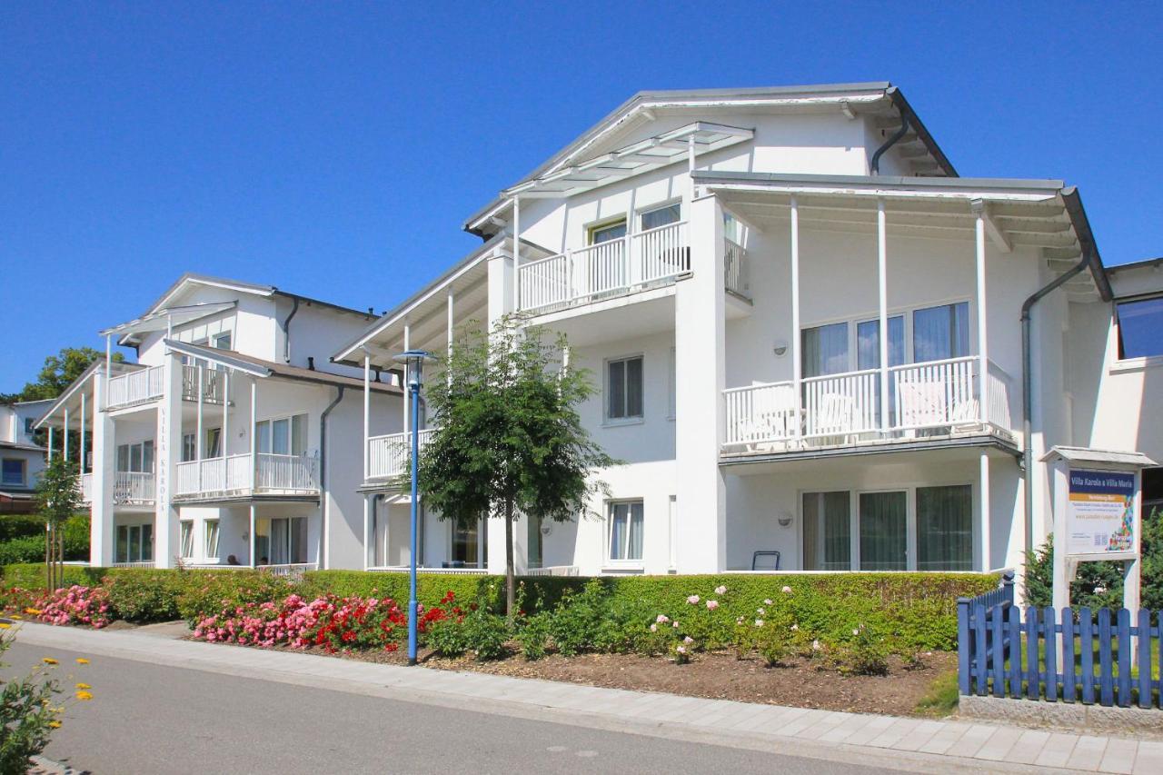 Balkon, Gratis Nutzung Vom Ahoi Erlebnisbad Und Sauna In Sellin - Villa Karola Fewo 09 奥斯特巴德·哥伦 外观 照片
